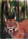 Luchs (1987) Ulf-Peter Schwarz - Ulf-Peter (UP) Schwarz - Pastell auf  - Sonstiges - 