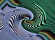 Spiral blue and green 2001 - Hendrik Arie Baartman -  Baartman -  auf  - Sonstiges - 