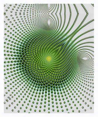 A splendid fractal eye (2002) Hendrik Arie Baartma -  Baartman -  auf  - Array - 