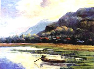 Lake in Khonkaen (Thailand) 1998  Edvard Sasun - Edvard Sasun -  auf  - Array - 