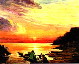 Sunset sea-landscape 2000  Edvard Sasun - Edvard Sasun -  auf  - Array - 