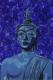 Buddha in Blau - Hans Batschauer - Acryl auf Papier - Sonstiges - Symbolismus