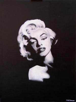 Marilyn Monroe sultry - Kenneth-Edward Swinscoe - Array auf Array - Array - 