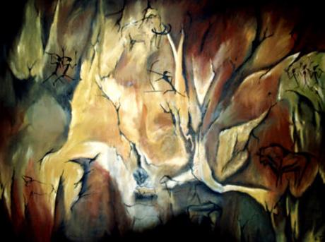 Höhlenmalerei - Sakshmi - Marion Sakshmi - Array auf  - Array - 