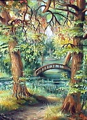 Brücke im Park (1996) Andreas Seremak - Andreas Seremak -  auf  - Array - 