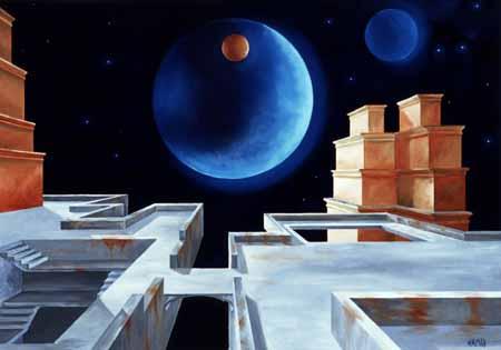 Tempel zum blauen Mond (2001) Hamid Omaryar - Hamid Omaryar -  auf Array - Array - 