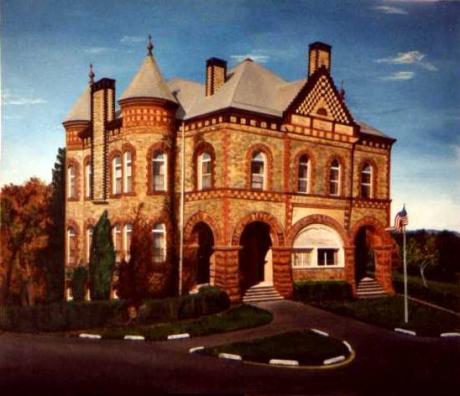 Verwaltungsgebäude der Colgate Universität (1982) -  Noél Dietrich - Array auf Array - Array - 