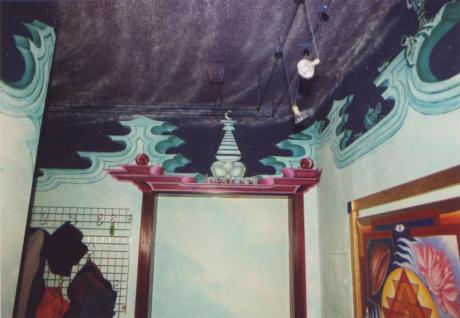 Hauseingang Wandgemälde 2000 -  Noél Dietrich - Array auf Array - Array - 