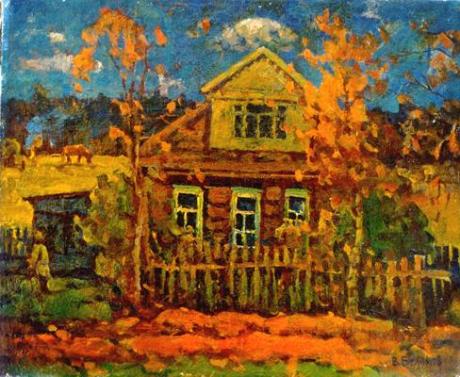 House of the artist Ryabushkin (1979) Vasilij Beli -  Vasilij Belikov -  auf  - Array - 