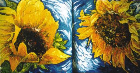 Sonnenblumen II - Vera Eisberg - auf Array - Array - Sonnenblumen II - Vera Eisberg - auf Array - Array -