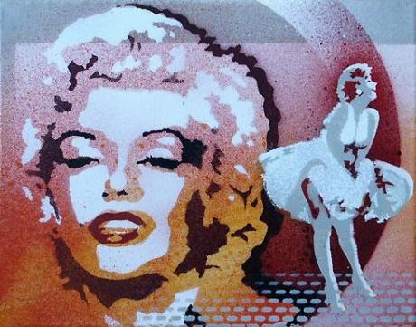 Marilyn Monroe (2005) -  joy-art -  auf Array - Array - 