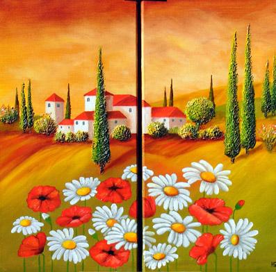 Toscana - Maler Roevel - Array auf Array - Array - Toscana - Maler Roevel - Array auf Array - Array -