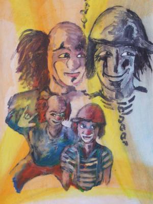 Clown-family - Walt - Array auf Array - Array - Clown-family - Walt - Array auf Array - Array -