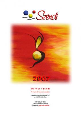 kostenloser Kunstkalender - Werner Szendi 2007 - Werner Szendi -  auf  - Array - 
