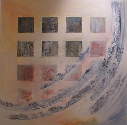 Quadrate mit Schwung ( 2004 ) -  Ines Kollar - Array auf Array - Array - 
