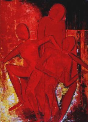 Gruppenbild (2001) -  Ines Kollar - Array auf Array - Array - 