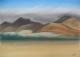 Fuerteventura, Berge im SÃ¼den 2  - Emma Anders - Pastell auf Papier - Berge-KÃ¼ste-Wetter - Klassisch-Naturalismus