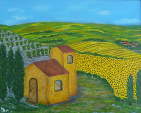 Kirche in der Toscana (2004) - Dr. Hans-Joachim Jaster - Array auf Array - Array - Kirche in der Toscana (2004) - Dr. Hans-Joachim Jaster - Array auf Array - Array -
