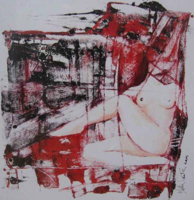 Rot, gebunden - Galerie Helga K. Schiffler -  auf  - Array - 