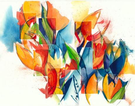 Tulpen 2 Collage - Inken-Susann Höppner - Array auf Array - Array - Array