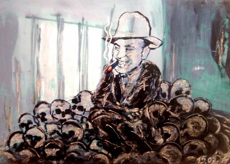 Ghost of Al Capone and friends in Alcatraz - Arno Diedrich - Array auf Array - Array - Array