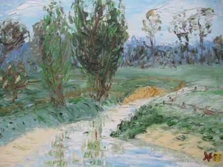 Landschaft bei Westbevern (Telgte) - Helmut Ebert -  auf Array - Array - Array