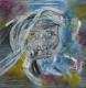 The journey - Charmaine Ziert - Mischtechnik auf Leinwand - Reisen-MÃ¤nner-Mystik-Harmonie-Hoffnung-StÃ¤rke - Ethno-Impressionismus
