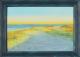 Sylt Rantum DÃ¼nen Abendstimmung - Uschi Copeland - Ãl auf Pappe - Landschaft-Abend - Klassisch
