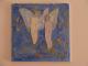 zwei Engel - Ursula Talarico Bieri - Acryl auf Leinwand-Karton - Abstrakt - Abstrakt