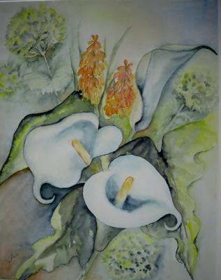 Schwertlilie und Calla - das Duo - Helen Lang - Array auf Array - Array - Array Schwertlilie und Calla - das Duo - Helen Lang - Array auf Array - Array - Array