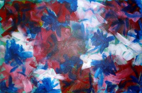 Abstrakte Blumen - Rita Lammert -  auf  - Array - 