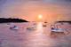 Insel Pag - Kroatien - Ivan Varga - Ãl auf Leinwand - KÃ¼ste-Meer-Abend-Harmonie-Sonnenuntergang-Sonne - Realismus
