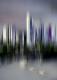 skyline im nebel - hansgeorg gÃ¶tz - Acryl-DigitaleKunst auf Leinwand -  - 