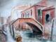 Venedig Impressionen 4 - Ellen Fasthuber-Huemer - Graphit-Aquarell auf Papier - Stadtansichten-Sonstiges - Impressionismus
