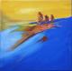 Lost island - Frithjof Schulte - Acryl-Enkaustik auf Leinwand - Meer - Abstrakt-Impressionismus