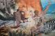 MEIN TRAUM VON AFRIKA - wanda spirit - Acryl auf Leinwand - Menschen-Tiere-Landschaft - Fotorealismus