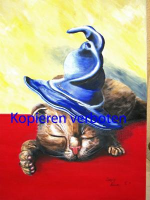 Katze Sleepy Wizard - Sonja Lowe - Array auf Array - Array - Katze Sleepy Wizard - Sonja Lowe - Array auf Array - Array -