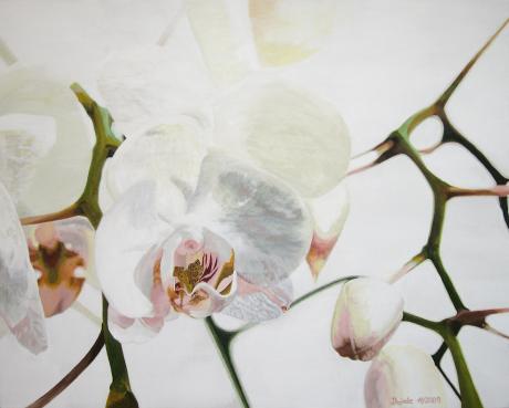 Opulente Orchidee - dunjate Kunst in Acryl - Array auf Array - Array - Array Opulente Orchidee - dunjate Kunst in Acryl - Array auf Array - Array - Array
