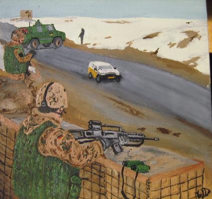 Checkpoint Afghanistan - Wassilij Dahmer - Array auf Array - Array - Array