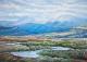 Blick vom Dovrefjell - Heiko Horn - Ãl auf Leinwand - Berge - 