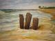 Ostseestrand - peter paint - Acryl auf Leinwand - Meer - Impressionismus