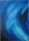 Ruhige Dynamik in blau - Florian Freeman - Acryl auf Leinwand - Abstrakt-Stimmungen - Abstrakt