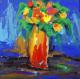 Die Vase mit Blumen Die Vase mit Blumen