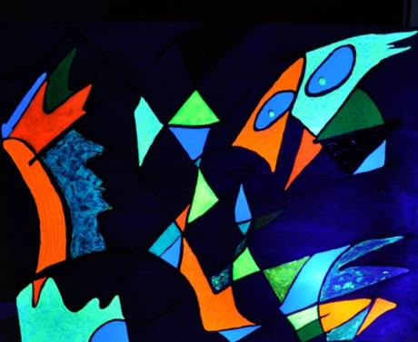 airbrush II - change of colours - Sandra Altmann - auf - - airbrush II - change of colours - Sandra Altmann - auf - -
