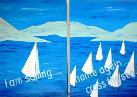 Sailing I+II geteilt - Karin Fricke - auf - Array - Sailing I+II geteilt - Karin Fricke - auf - Array -