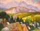 Berg Ai-Petri - Helen Kishkurno - Ãl auf Leinwand - Berge-Sommer-Sonne - Impressionismus