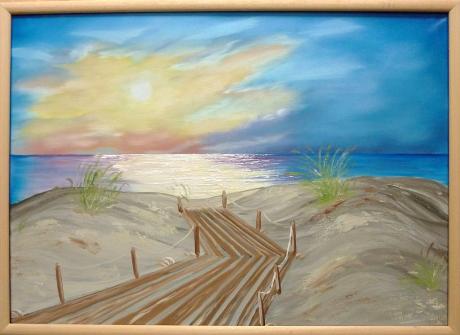 Holzsteg am Meer - Marianne Koroll - Array auf Array - Array - Array Holzsteg am Meer - Marianne Koroll - Array auf Array - Array - Array