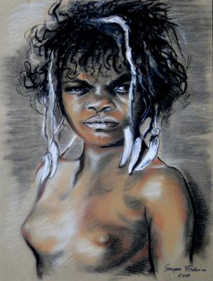 Die Aborigine - Grazyna Federico - Array auf  - Array - 