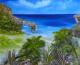  Einsamer Strand SÃ¼dsee ÃlgemÃ¤lde - Marianne Koroll - Ãl auf Leinwand - KÃ¼ste-Himmel-Meer-Wolken - Fotorealismus-GegenstÃ¤ndlich-Naturalismus-Realismus