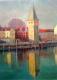 Lindau (Bodensee) - Mircea Cozma - Ãl auf Leinwand - Stadtansichten-See - Realismus